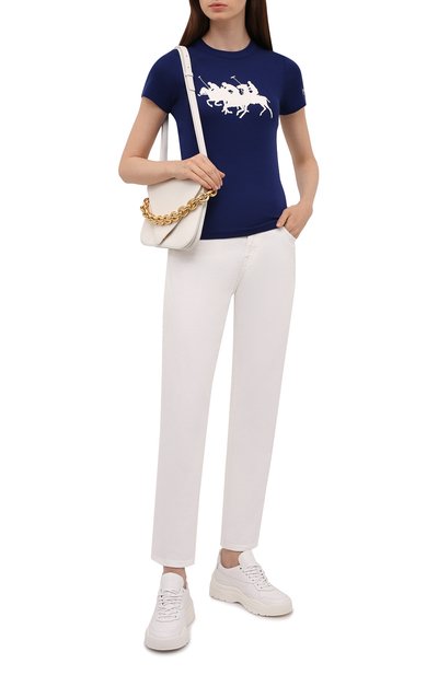 Хлопковая футболка POLO RALPH LAUREN, арт. 211839186, фото 2