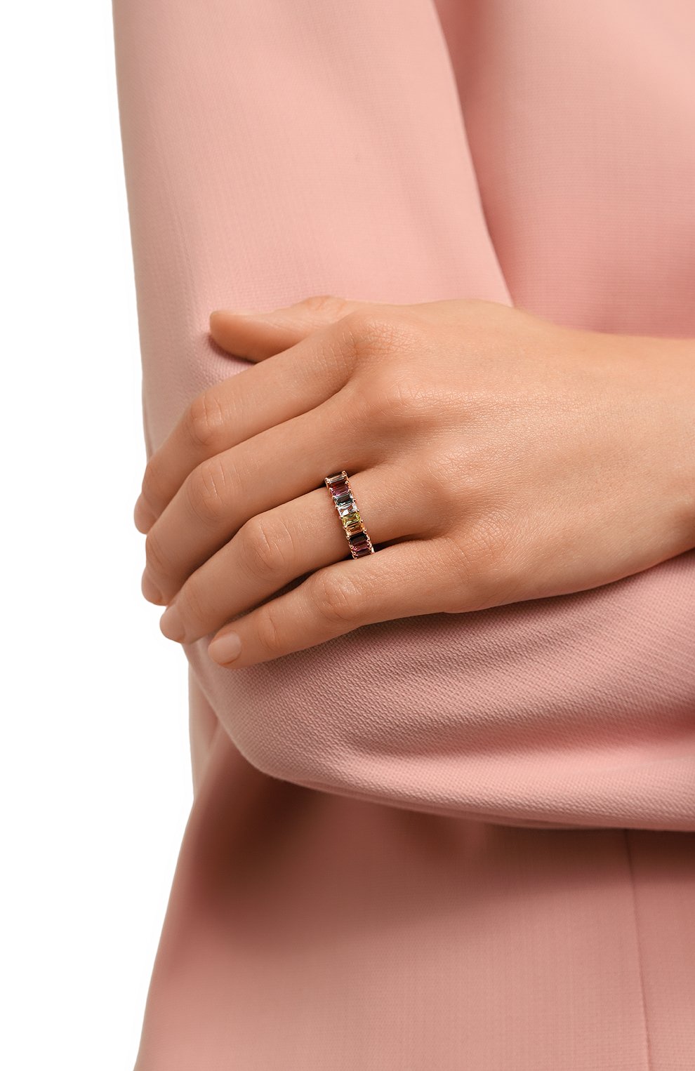 Радужное кольцо-дорожка SECRETS JEWELRY, арт. ШРКДП400, фото 2