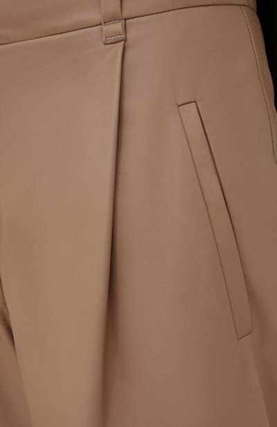 Кожаные брюки BRUNELLO CUCINELLI, арт. M0TANP7201, фото 5