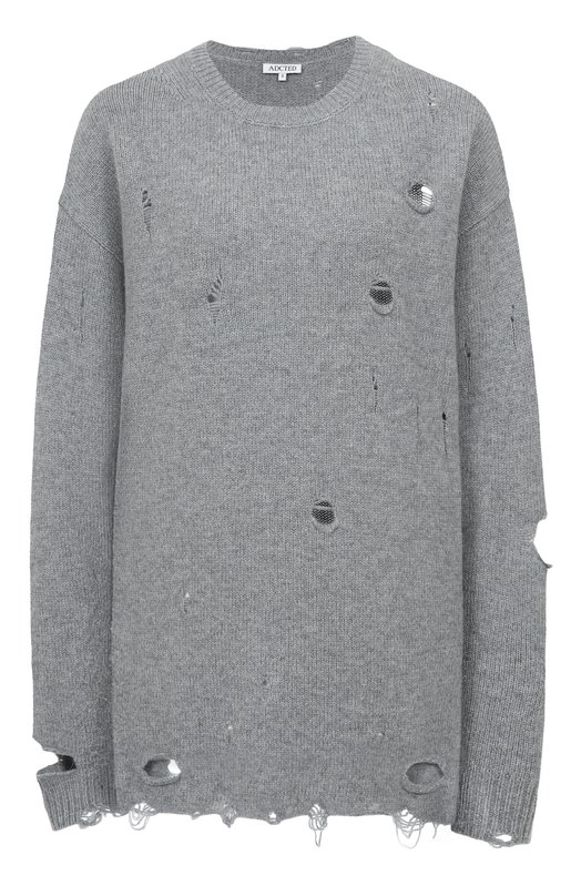 Свитер из шерсти и кашемира Addicted AD1004 Серый AD1004