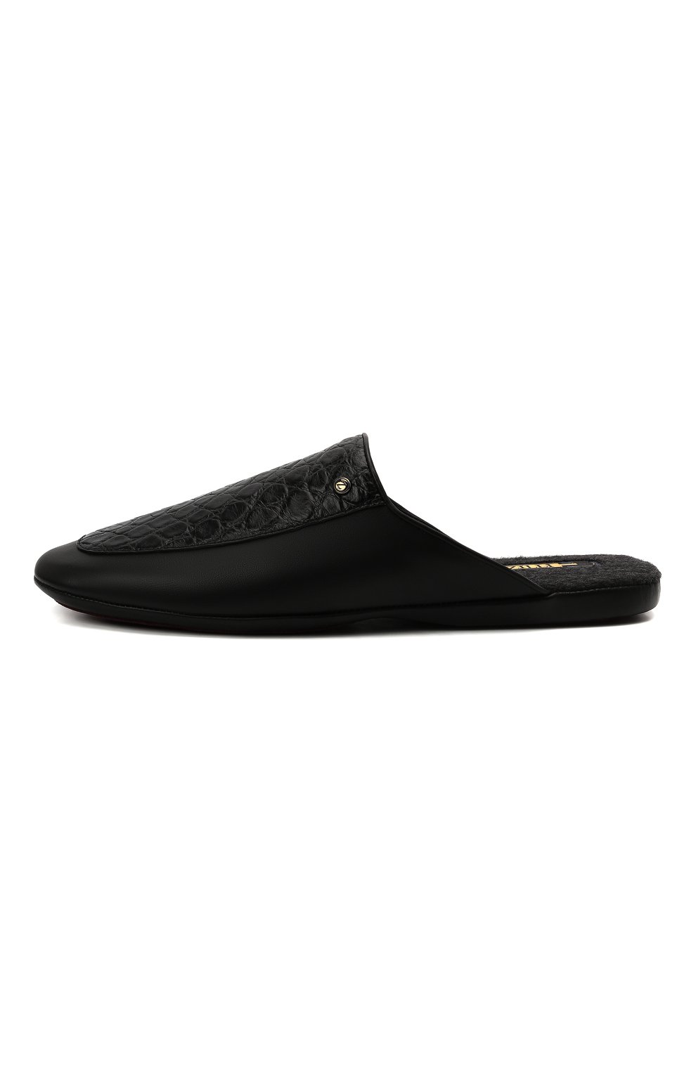 Домашние туфли из кожи аллигатора ZILLI, арт. MDW-K002/001/AMIS, фото 3