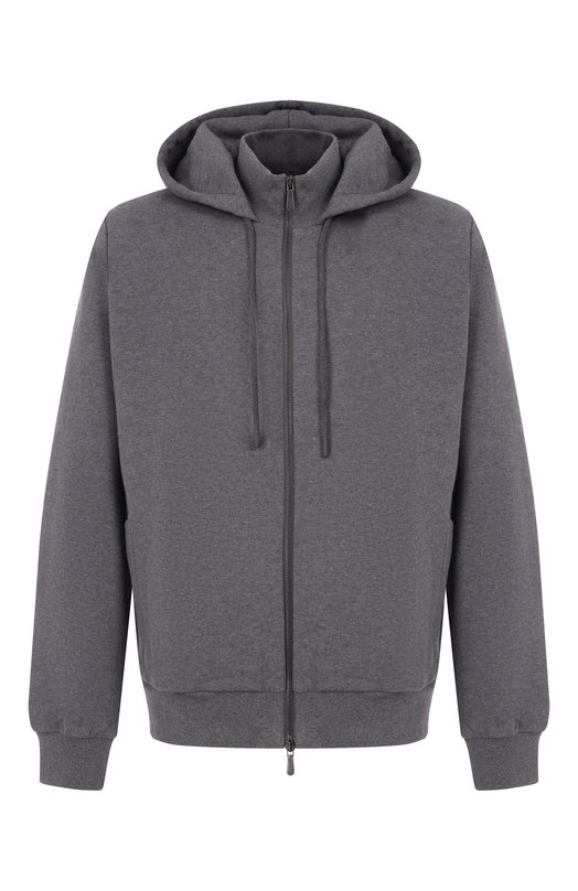 Хлопковый кардиган Zimmerli 1364-43708 Серый 1364-43708