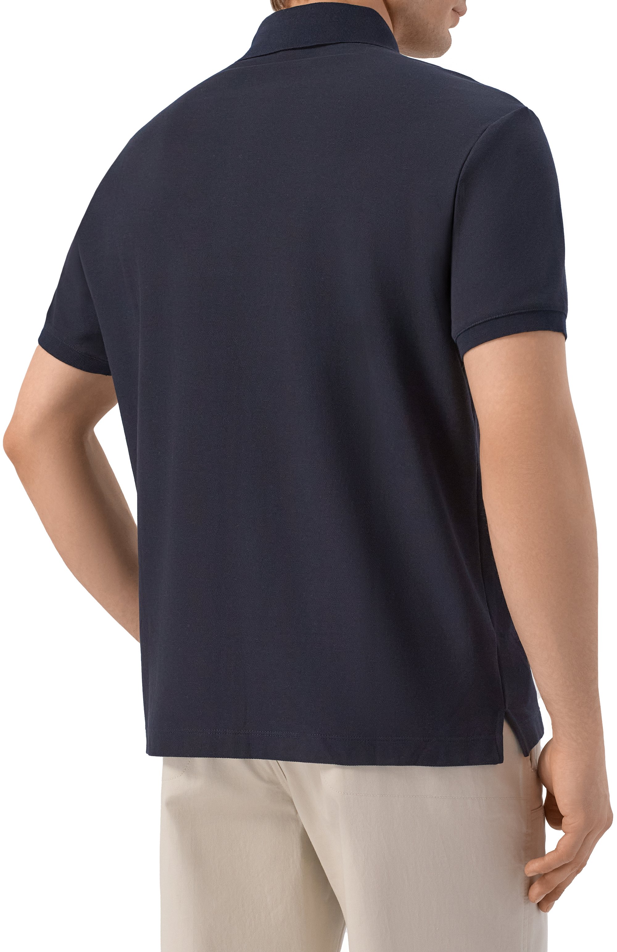 Хлопковое поло EMPORIO ARMANI, арт. EM005244/AF10497, фото 4