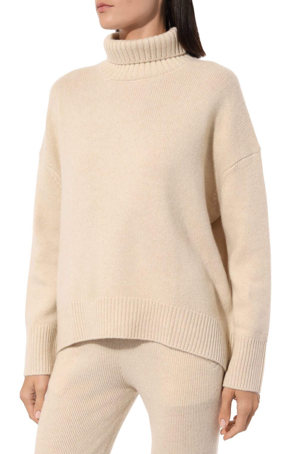 Кашемировый свитер ADDICTED кремового цвета по цене 77800 руб., арт. MK840, фото 3 Кашемировый свитер ADDICTED, арт. MK840, фото 3