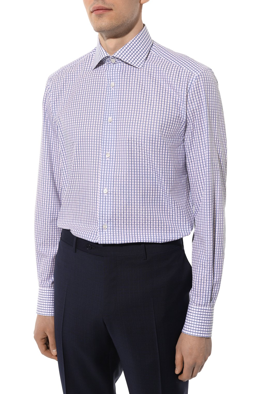 Хлопковая сорочка STEFANO RICCI, арт. MC000540/R2032, фото 4