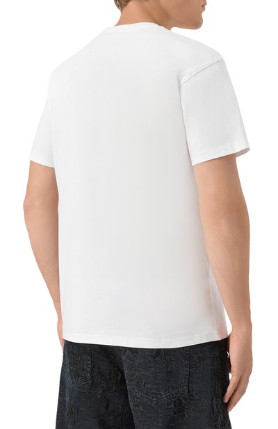 Хлопковая футболка DIESEL, арт. A19571/0PLAT, фото 4