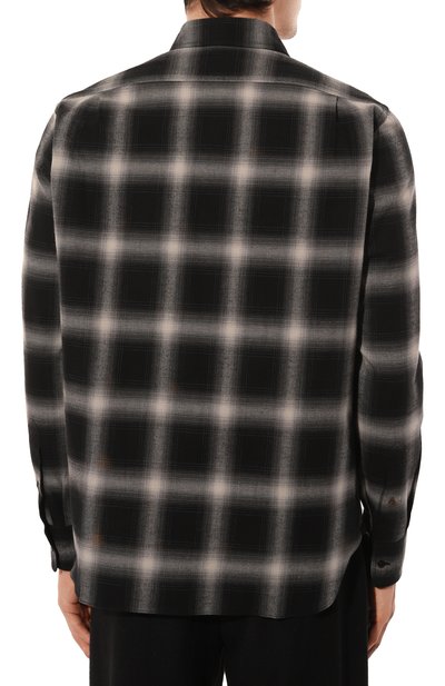 Хлопковая рубашка ZILLI, арт. SP0R01M012360080Q, фото 4