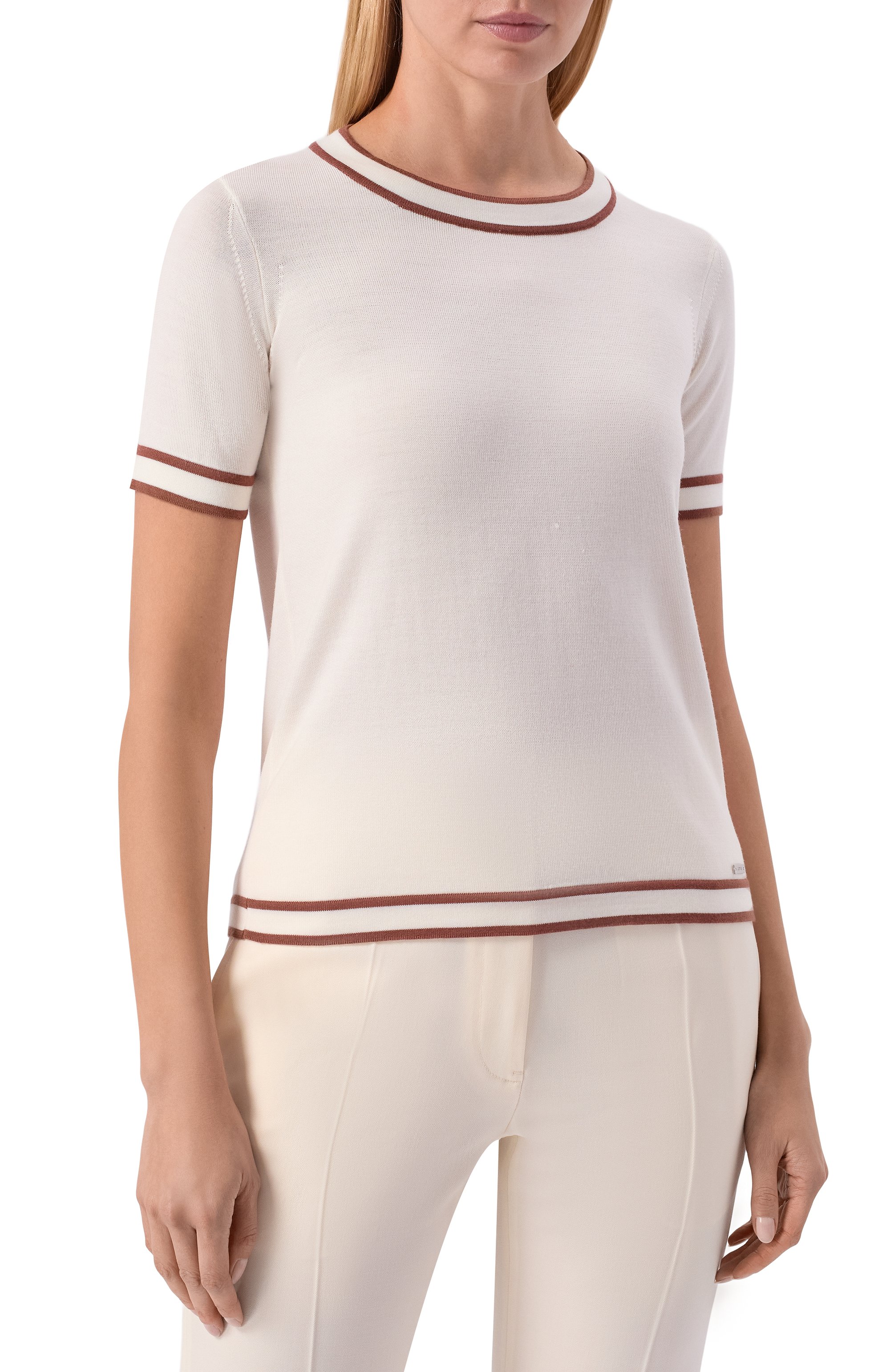 Шерстяной пуловер KITON, арт. D61703, фото 3