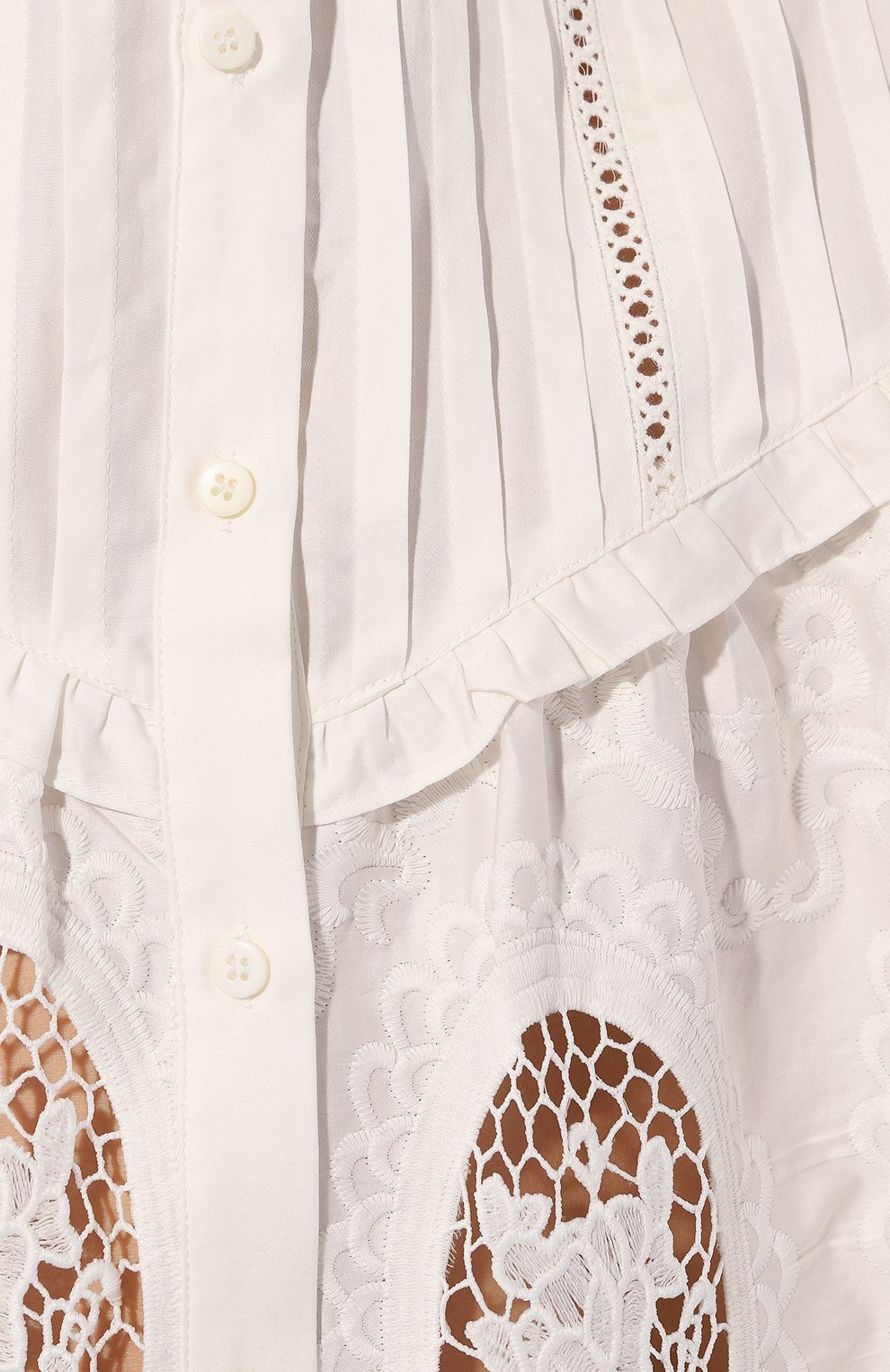 Хлопковая блузка LUG VON SIGA, арт. LVSPFHS2023211, фото 5