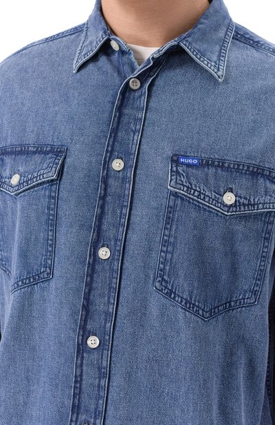 Джинсовая рубашка HUGO BLUE, арт. 50534162, фото 5