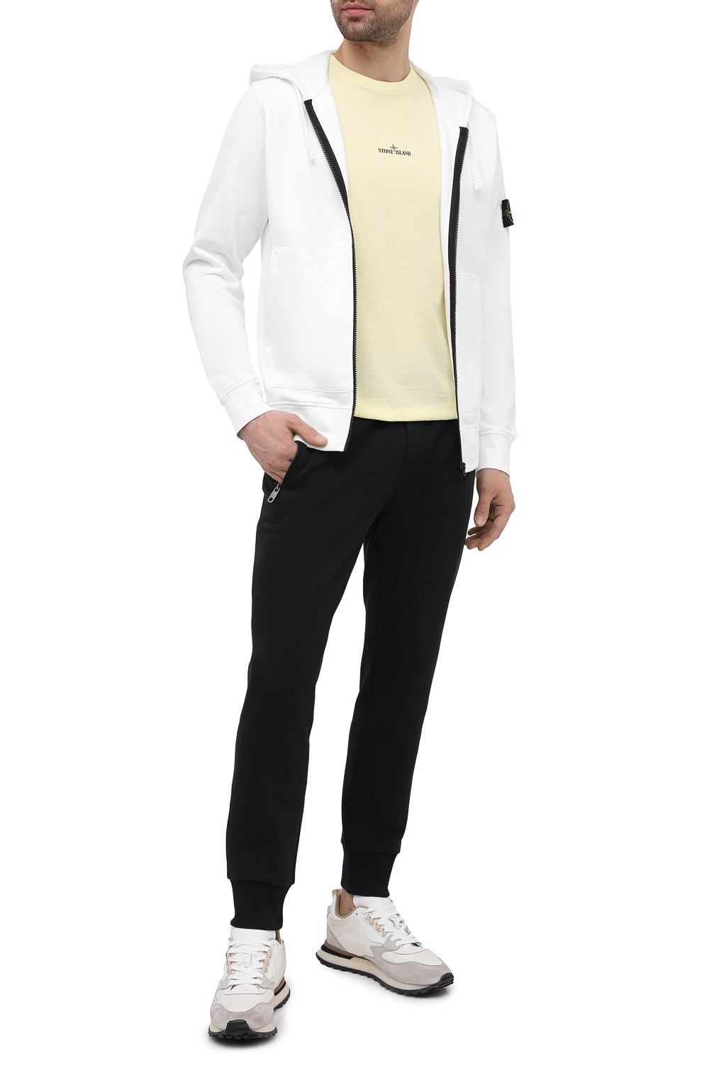 Хлопковая толстовка STONE ISLAND, арт. 741564251, фото 2