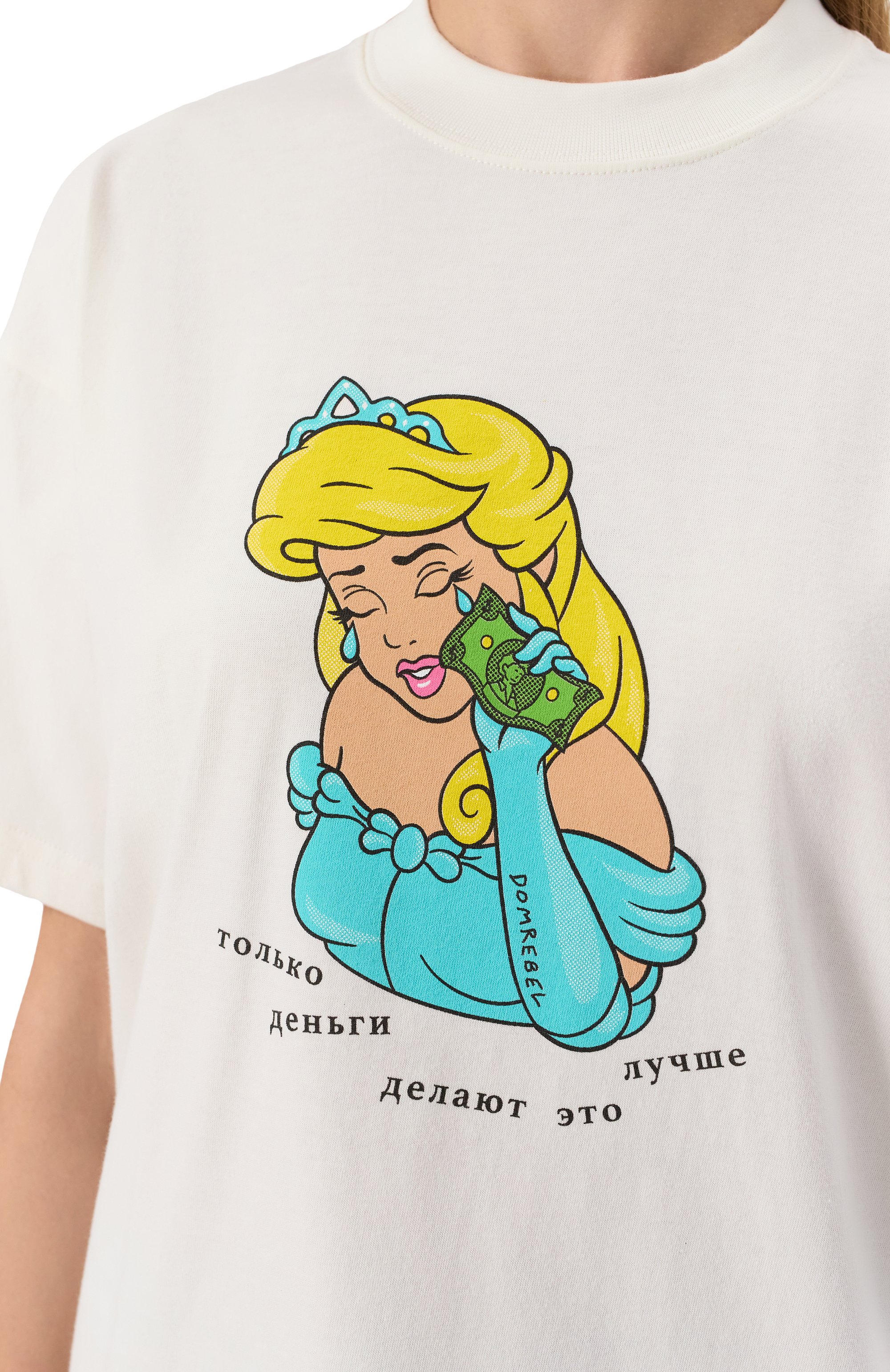 Хлопковая футболка DOMREBEL, арт. M0NEY TEARS/T-SHIRT, фото 5