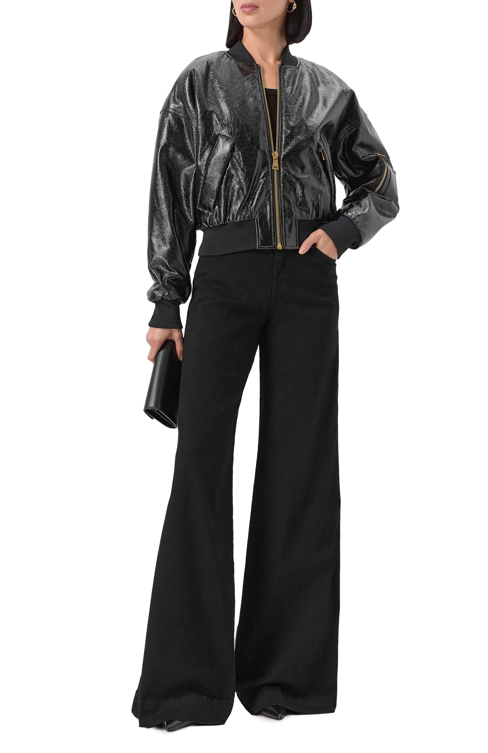 Бомбер из экокожи VERSACE JEANS COUTURE, арт. 79HASD08/CQ16D, фото 2