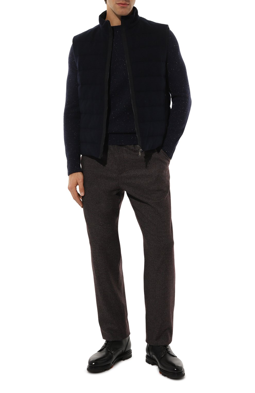 Кожаные ботинки colin rock SANTONI, арт. MCCG18858SM30GKR, фото 2