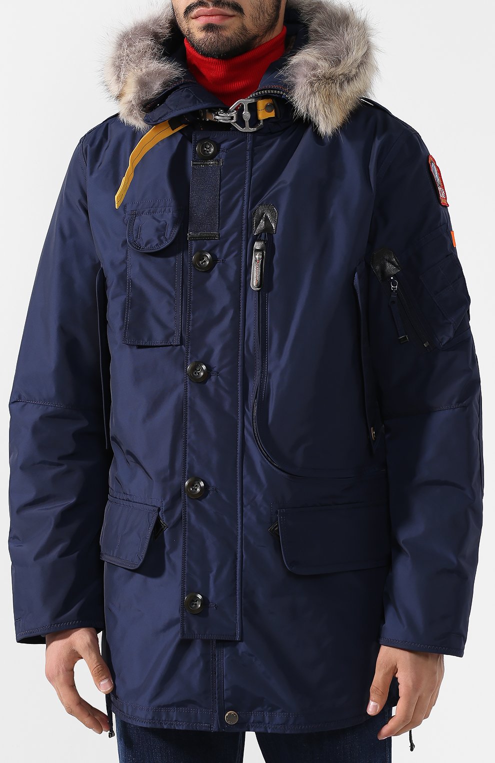 Пуховая парка kodiak с меховой отделкой PARAJUMPERS, арт. MA02/K0DIAK, фото 3