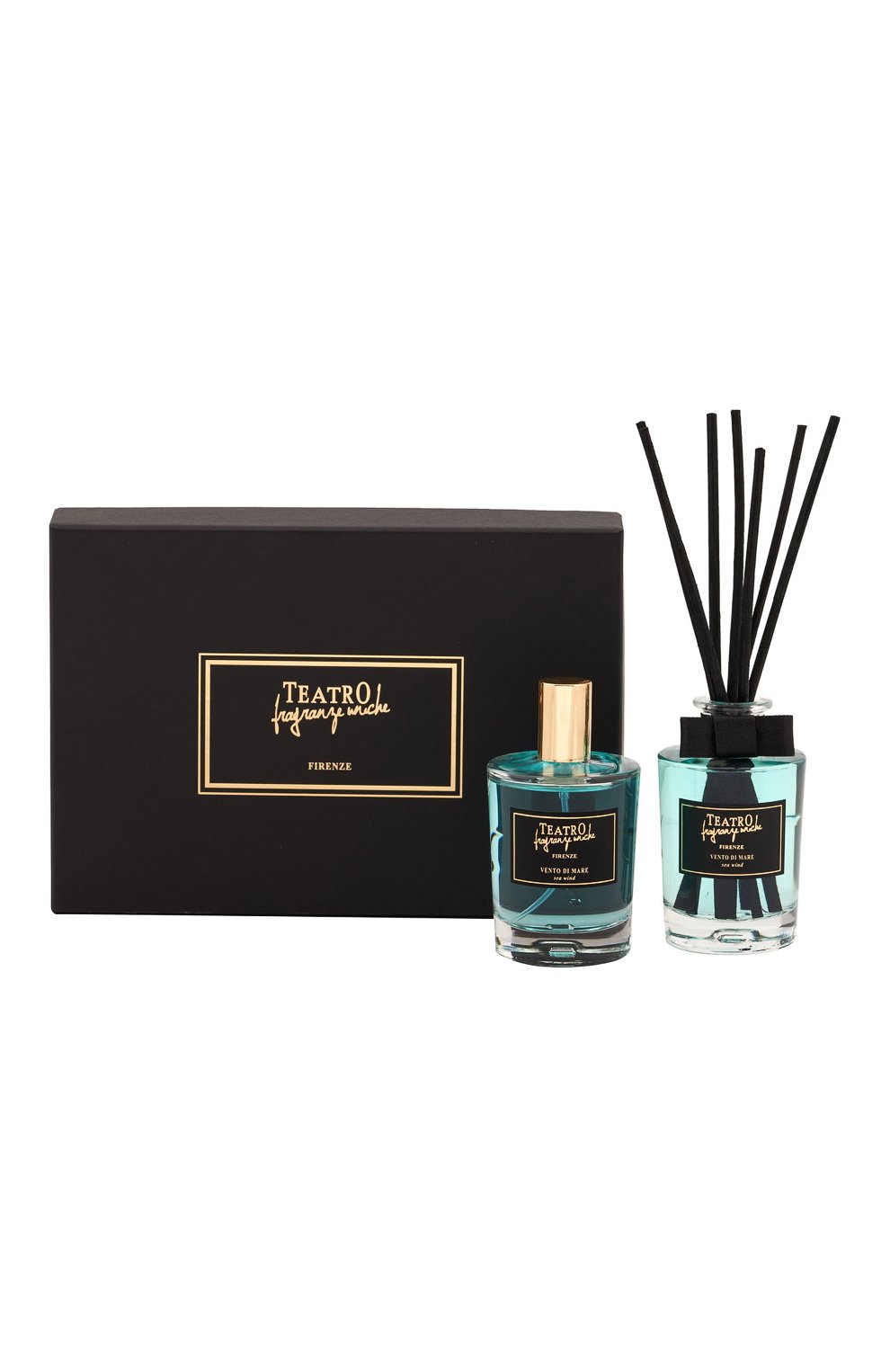 Подарочный набор vento di mare диффузор + спрей (100+100ml)  TEATRO, арт. MINISINFS-VMTFU, фото 1