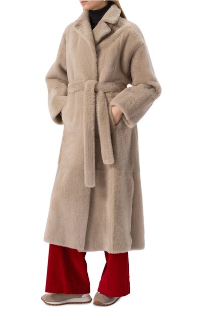 Двусторонняя шуба из овчины BRUNELLO CUCINELLI, арт. MPMRA9837, фото 3