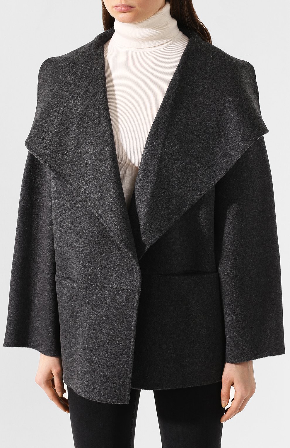 Пальто из смеси шерсти и кашемира TOTEME, арт. ANNECY JACKET 201-101-707, фото 3