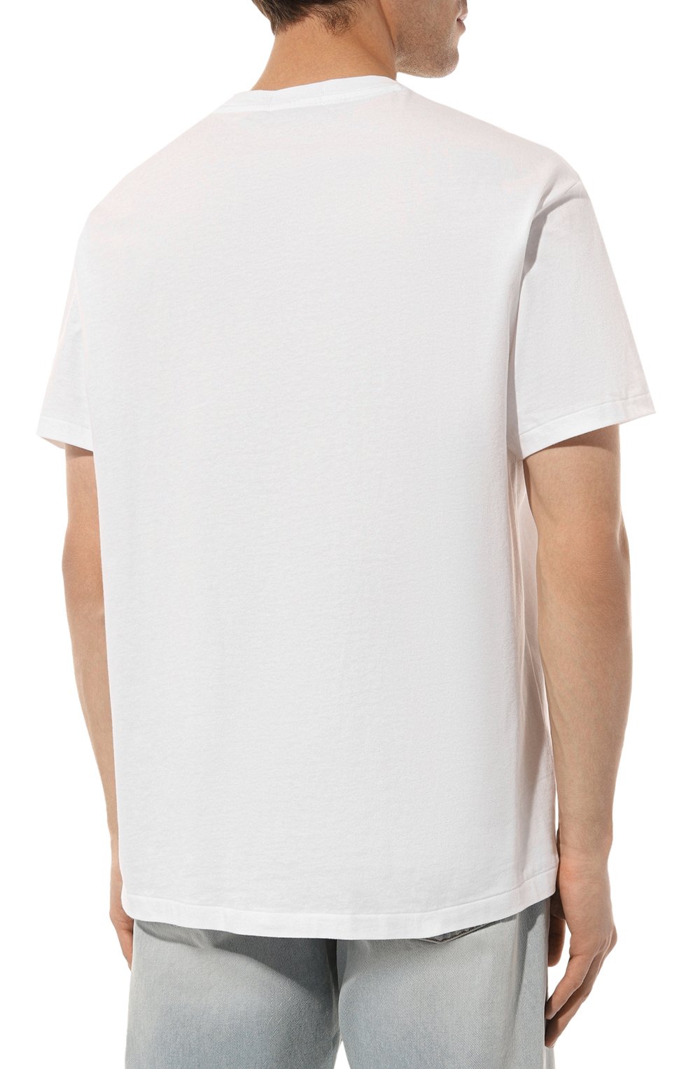 Хлопковая футболка POLO RALPH LAUREN, арт. 710854497, фото 4