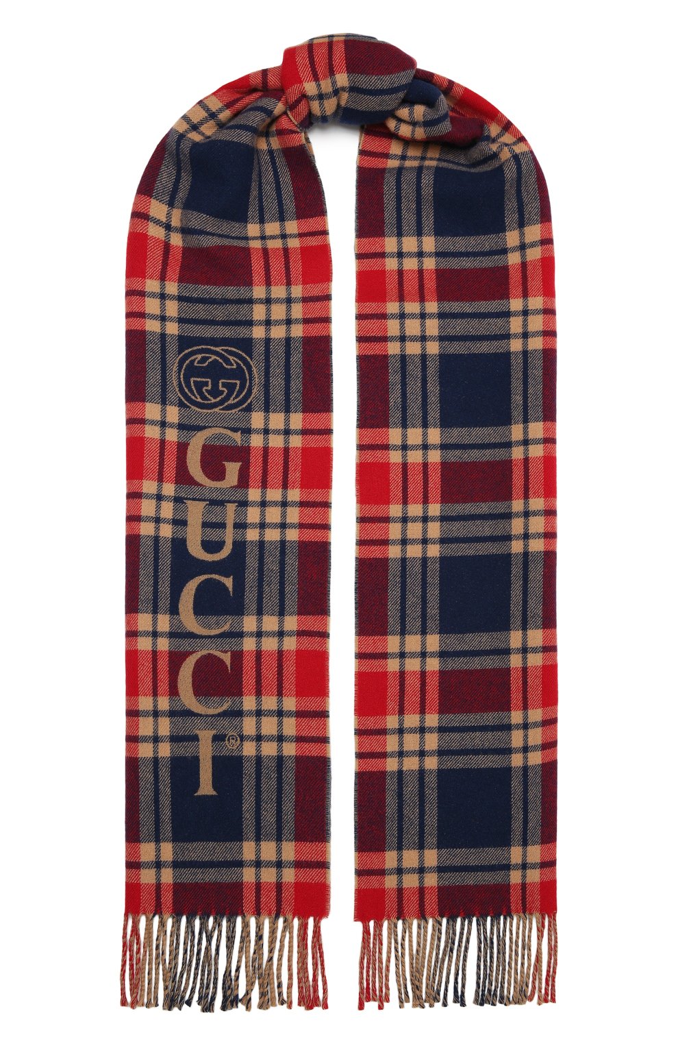 Шарф из шерсти и кашемира GUCCI, арт. 624496/4GA17, фото 1
