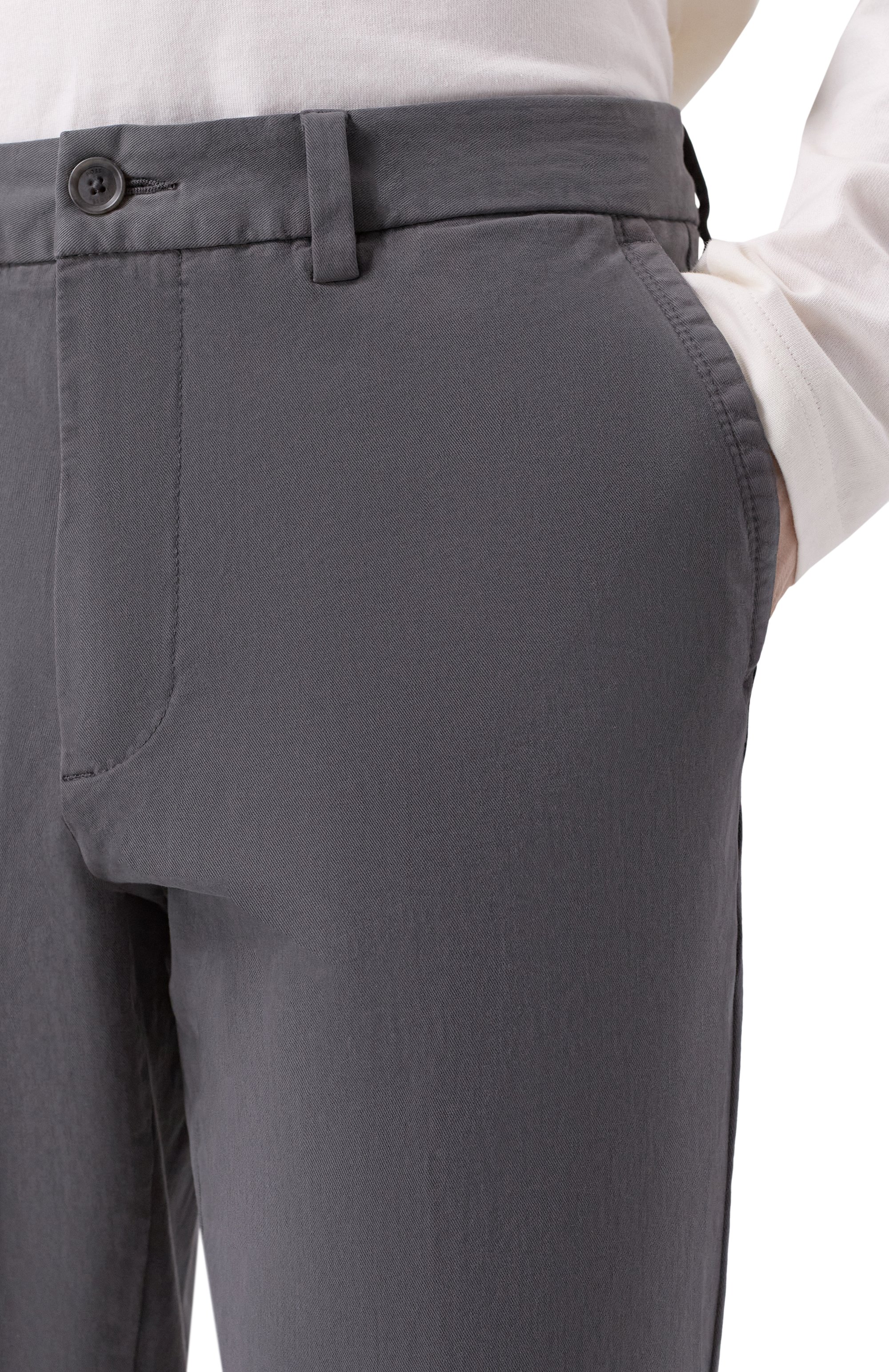 Хлопковые брюки BOSS, арт. 50543312, фото 5