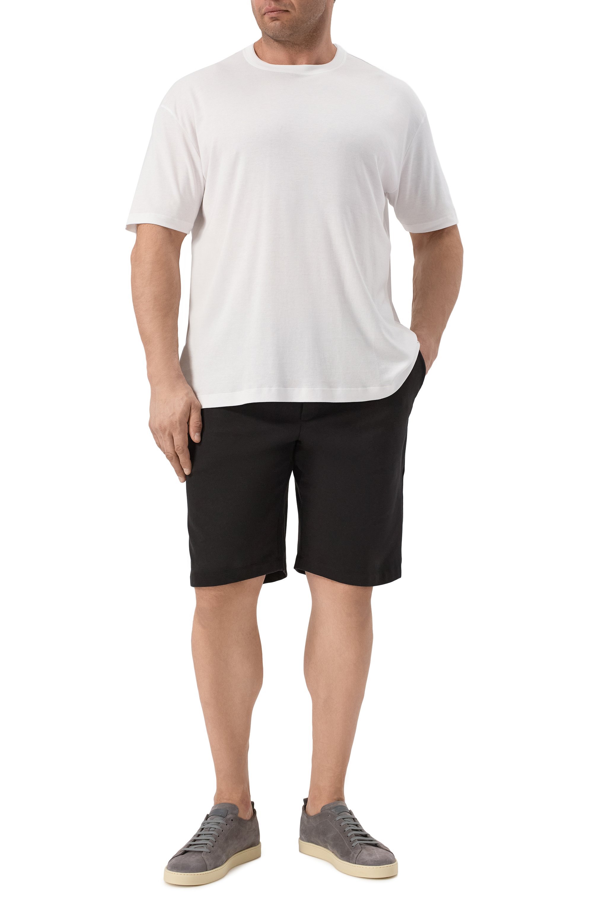 Хлопковые шорты PAUL&SHARK, арт. C0P1237, фото 2