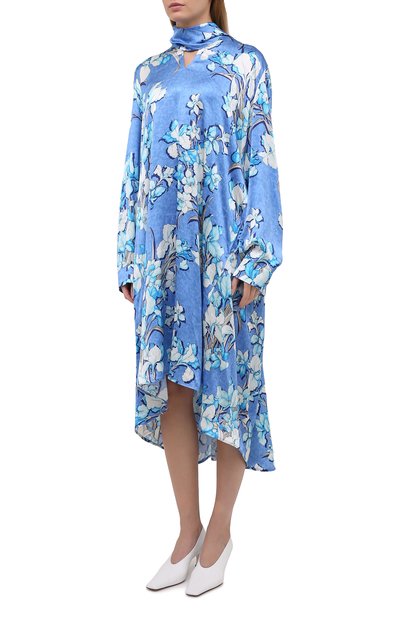 Шелковое платье BALENCIAGA, арт. 646910/TJLU9, фото 3