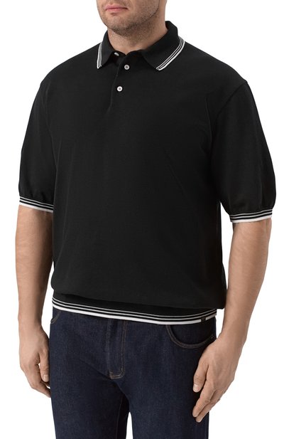 Хлопковое поло PAUL&SHARK, арт. 26411634_001, фото 3