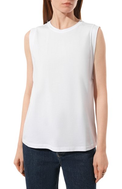 Хлопковая майка BRUNELLO CUCINELLI, арт. M0T1802B17, фото 3