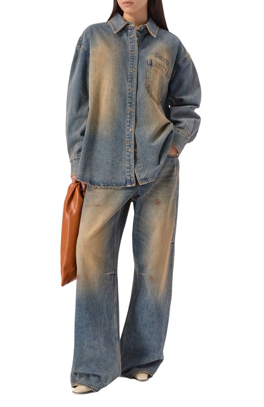 Джинсовая рубашка Ksubi WFA25SH006 Синий  WFA25SH006 Фото 2