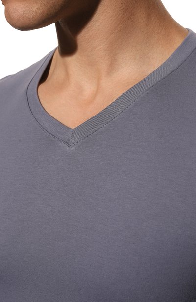 Хлопковая футболка HANRO, арт. 075051., фото 5