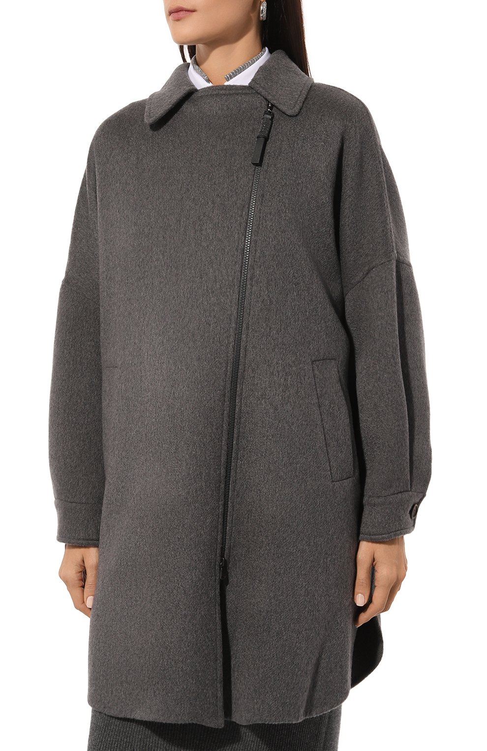 Кашемировое пальто BRUNELLO CUCINELLI, арт. MD5039665P, фото 3