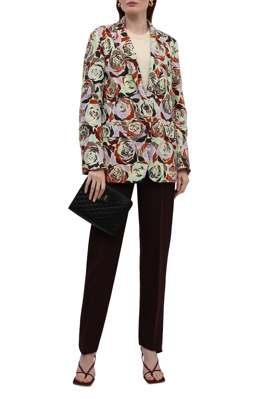 Хлопковый жакет DRIES VAN NOTEN желтого цвета по цене 75400 руб., арт. 212-030413-3076, фото 2 Хлопковый жакет DRIES VAN NOTEN, арт. 212-030413-3076, фото 2