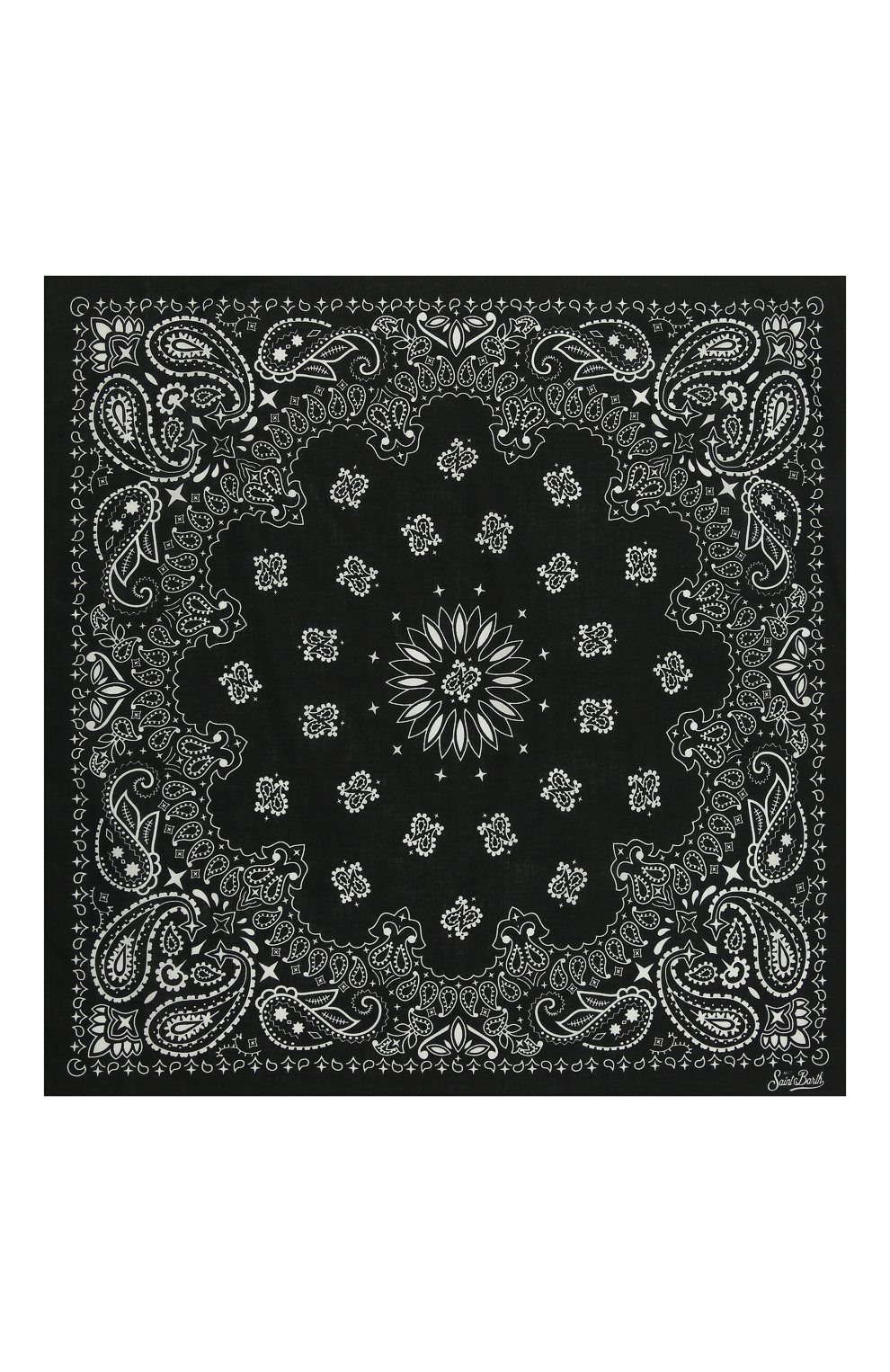 Бандана MC2 SAINT BARTH черного цвета по цене 2860 руб., арт. STBA F0ULARD/F0D0001, фото 3 Бандана MC2 SAINT BARTH, арт. STBA F0ULARD/F0D0001, фото 3