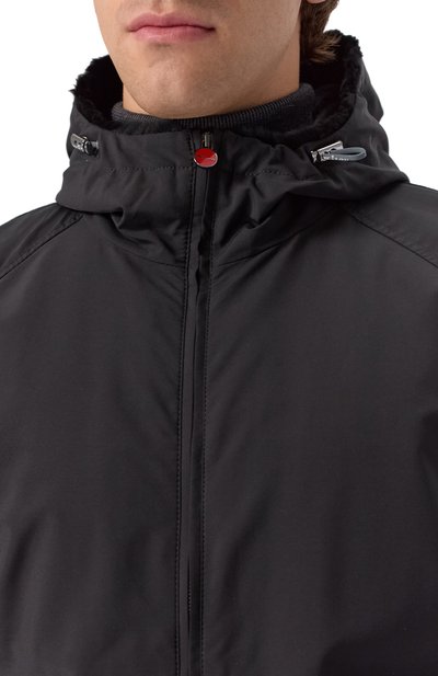 Бомбер с подкладкой из овчины KITON, арт. UW1931AV0403F14, фото 5