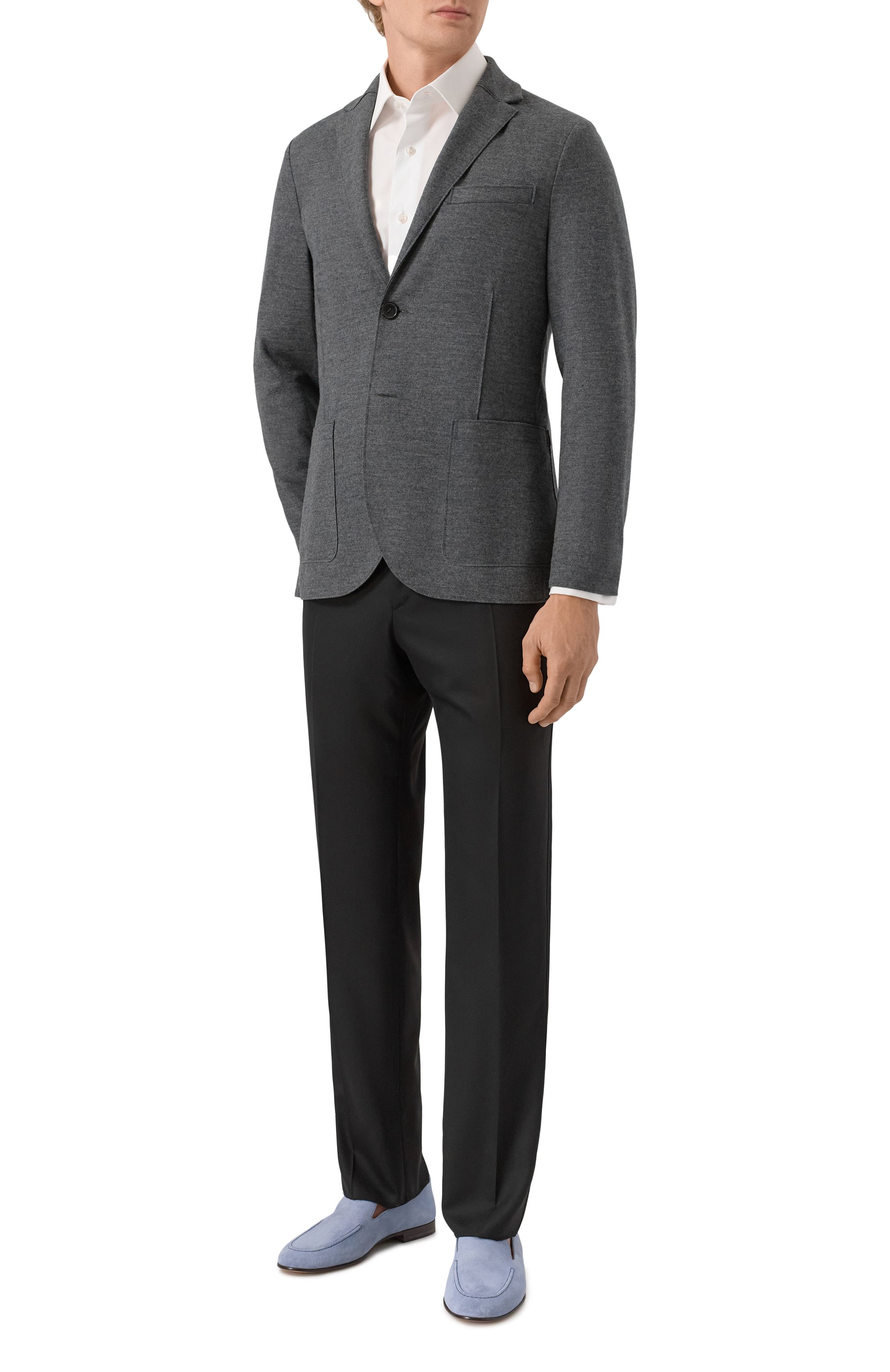 Шерстяной пиджак HARRIS WHARF LONDON, арт. CL7G27MYM, фото 2