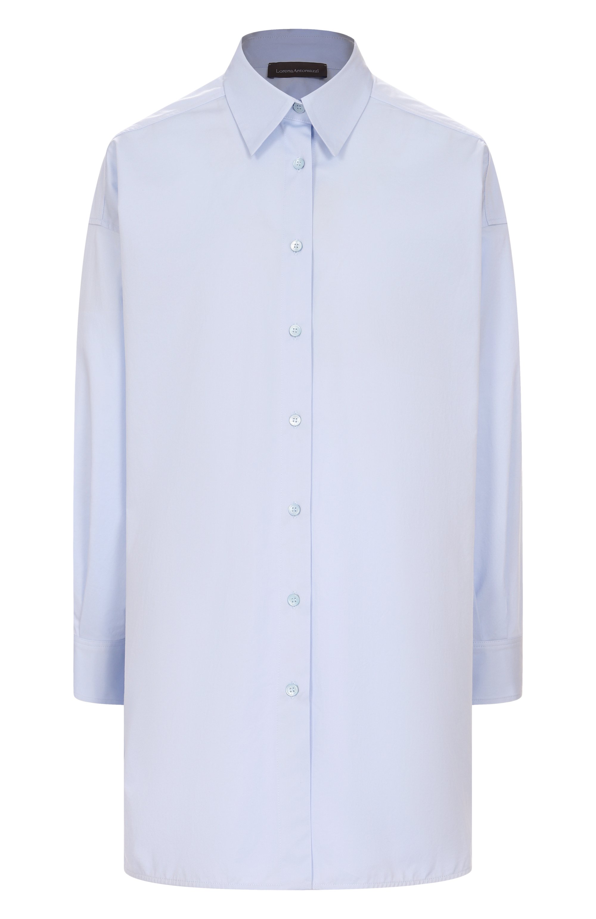 Хлопковая рубашка LORENA ANTONIAZZI, арт. E2541CA79A/4818, фото 1