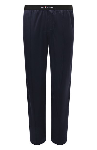Мужские шелковые домашние брюки KITON, арт. UNWT004K0749D