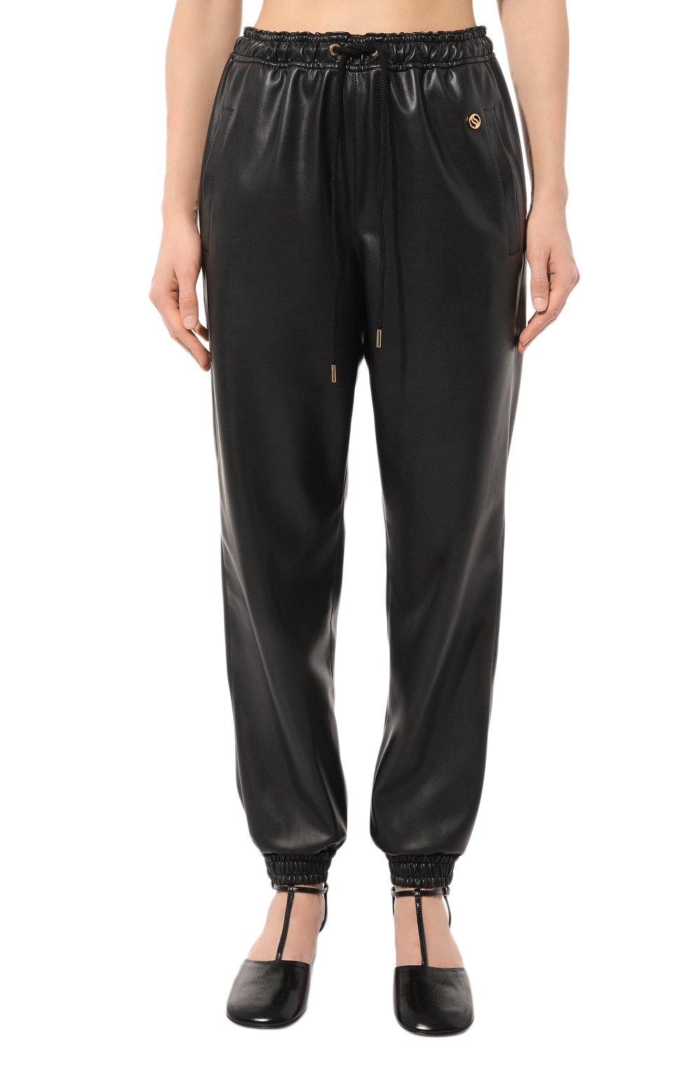 Джоггеры из экокожи STELLA MCCARTNEY, арт. 640179/3BU393, фото 3