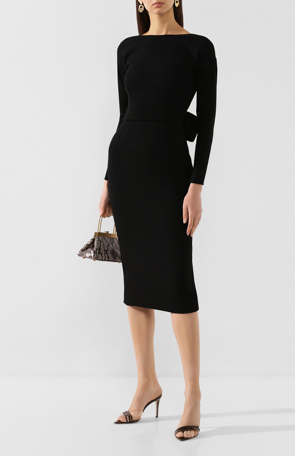 Кожаные мюли GIANVITO ROSSI, арт. G13430.85RIC.VLGLEPT, фото 2