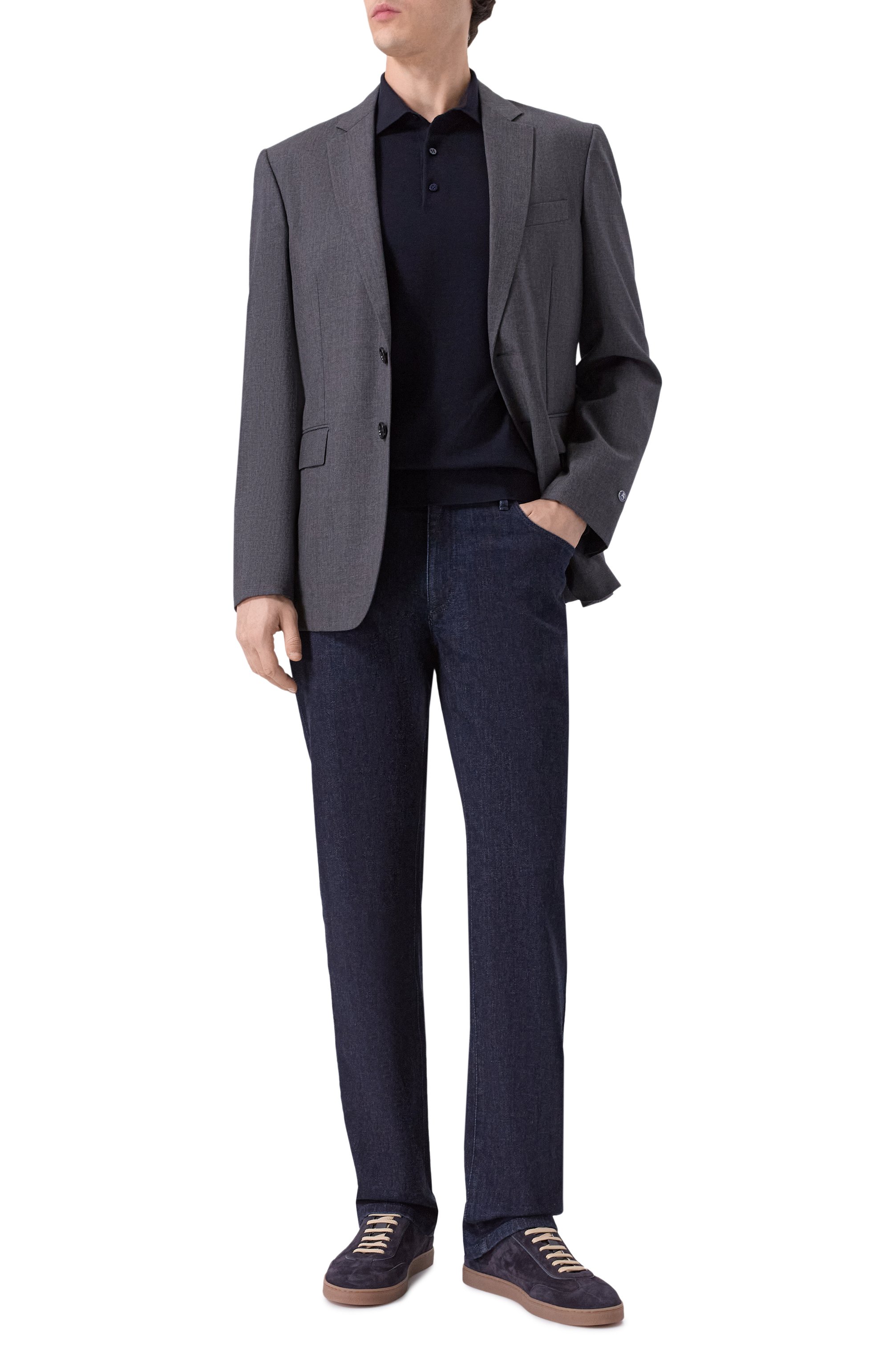 Кашемировое поло STEFANO RICCI, арт. W505022P03/W25301, фото 2