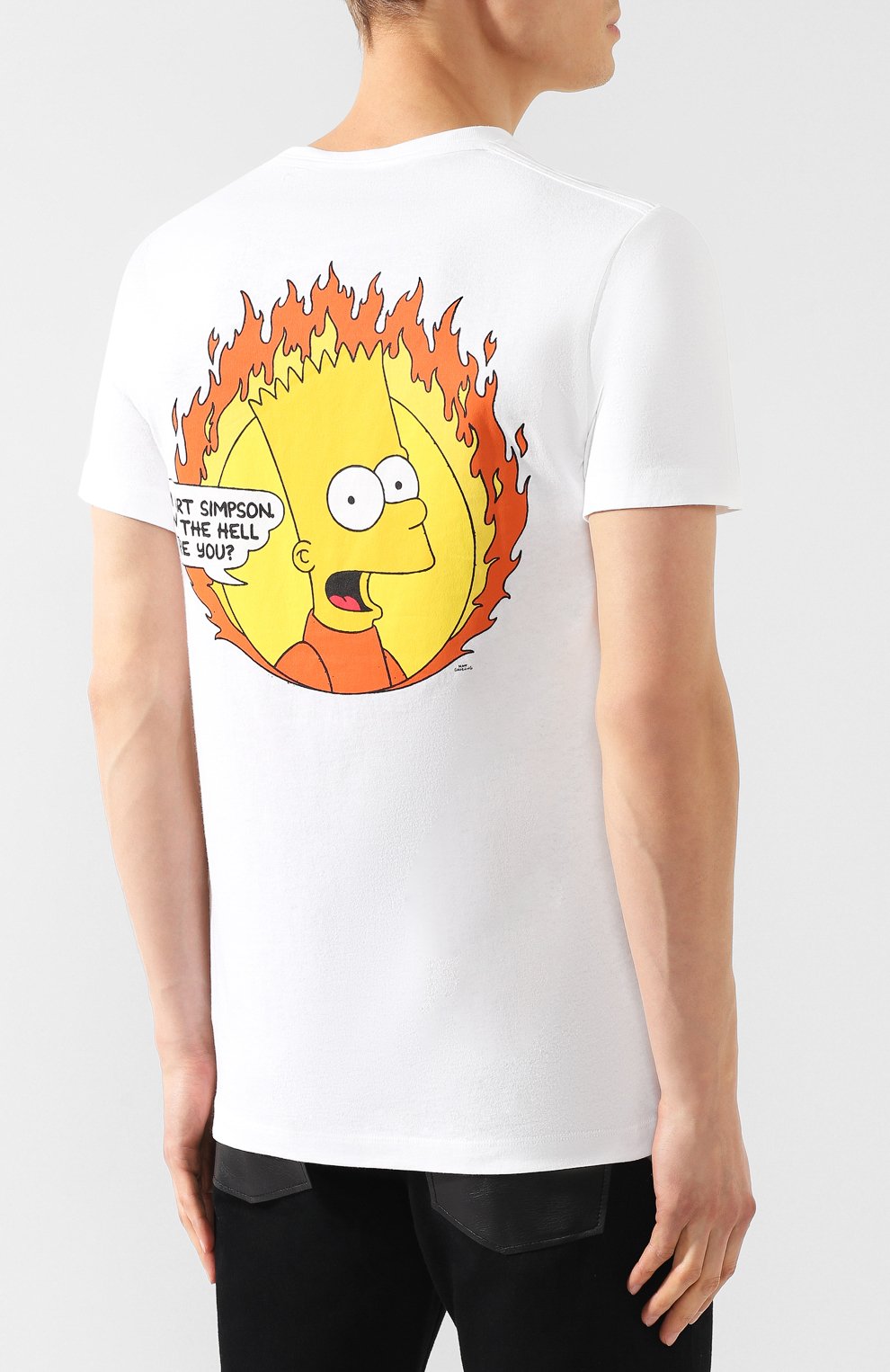 Хлопковая футболка OFF-WHITE, арт. 0MAA027S191850350188, фото 4