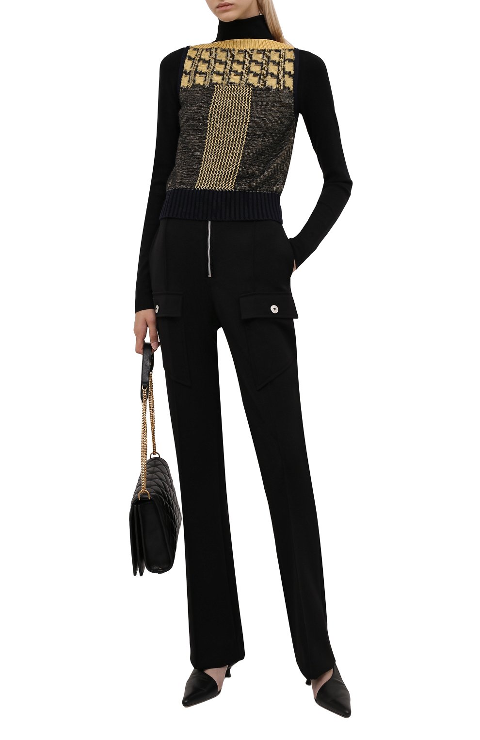 Жилет из шерсти и хлопка VICTORIA BECKHAM, арт. 1521KTP002923A, фото 2