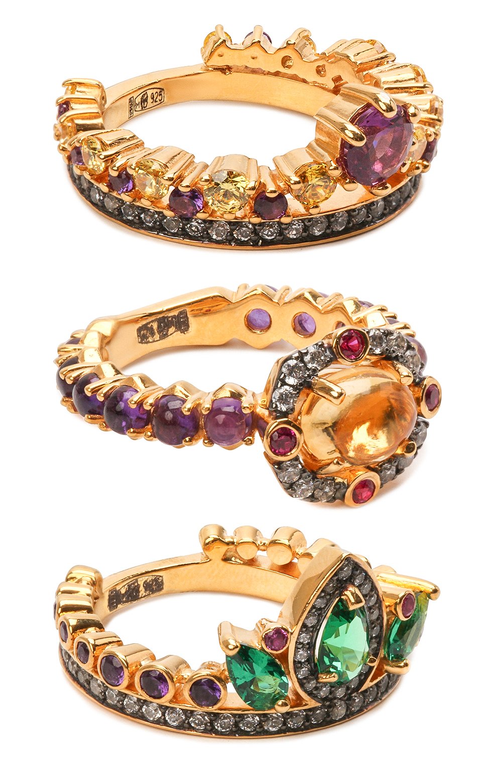 Кольцо trinity all QUEENSBEE, арт. 102355/14,57, фото 1