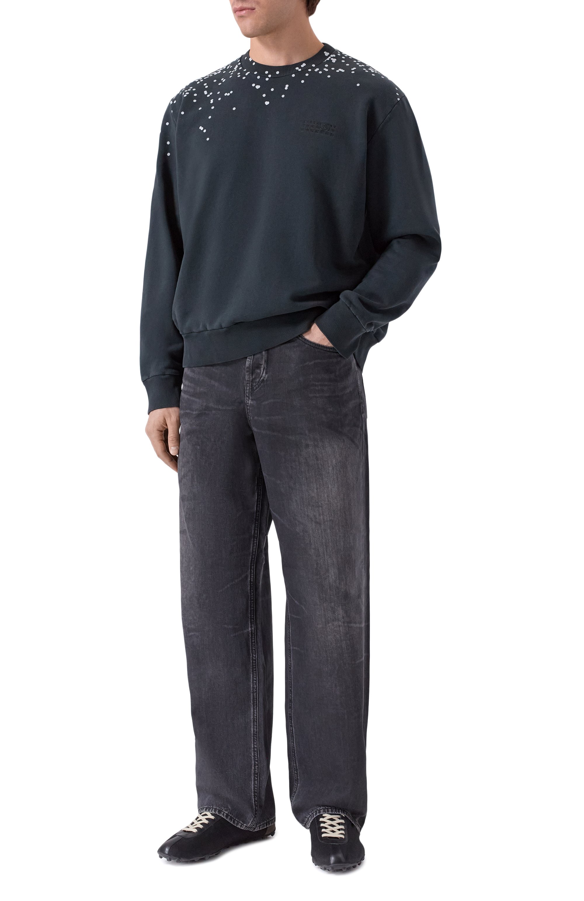 Хлопковый свитшот MM6, арт. SH2GU0027/M25024, фото 2