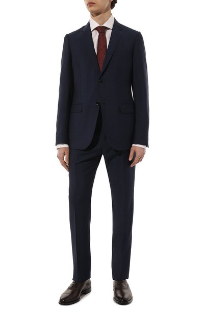 Кожаные оксфорды MILLE 885, арт. AMALFI C0RTINA 0CEAN0, фото 2