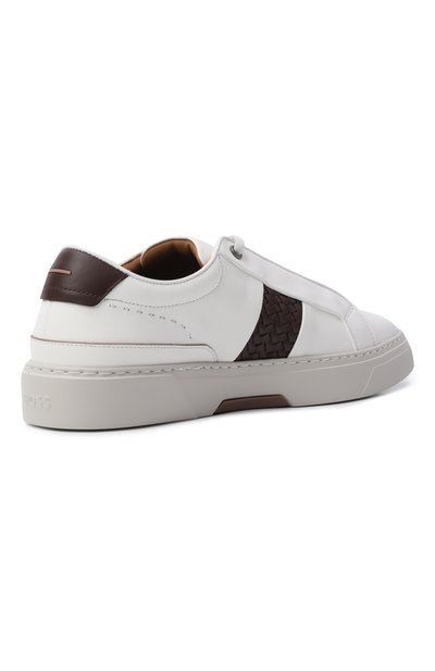 Кожаные кеды gary BOSS, арт. 50555667, фото 4