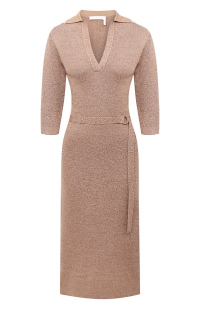 Платье из шерсти и шелка CHLOÉ, арт. CHC20AMR53620, фото 1