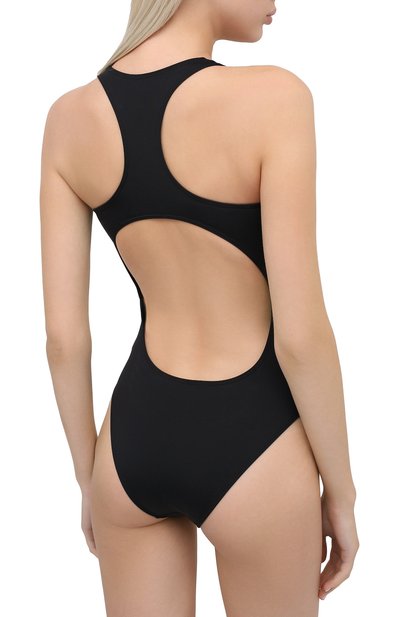 Слитный купальник VETEMENTS черного цвета по цене 55650 руб., арт. WAH21TR289 1332/BLACK, фото 3 Слитный купальник VETEMENTS, арт. WAH21TR289 1332/BLACK, фото 3