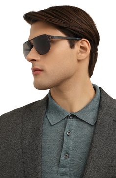 Мужские солнцезащитные очки MYKITA черного цвета, арт. PERRY/510 | Фото 2 (Кросс-КТ: С/з-мужское; Региональные ограничения белый список (Axapta Mercury): Не проставлено; Нос: Не проставлено; Тип очков: С/з; Материал: Металл; Очки форма: Круглые, Авиаторы; Оптика Гендер: оптика-мужское)